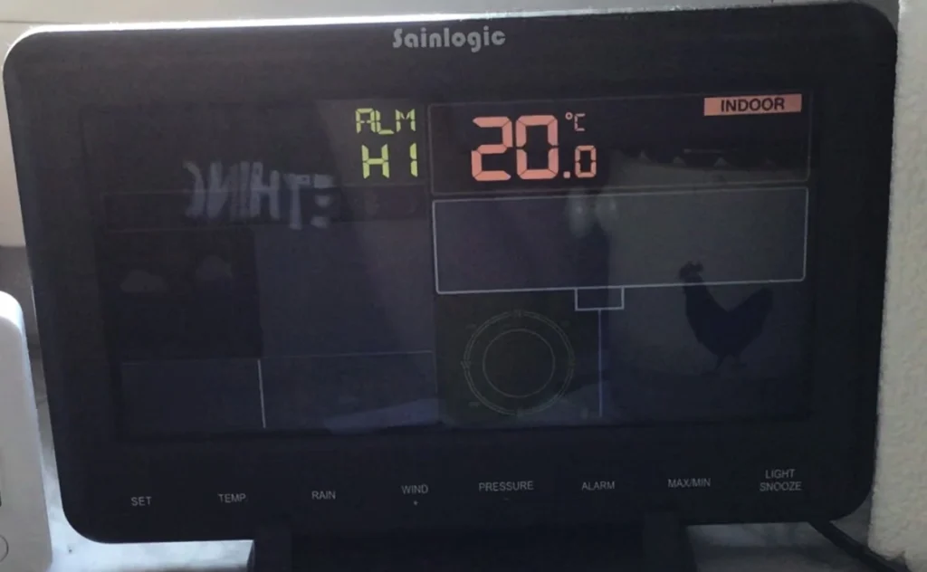 Wetterstation Alarm einstellen 05